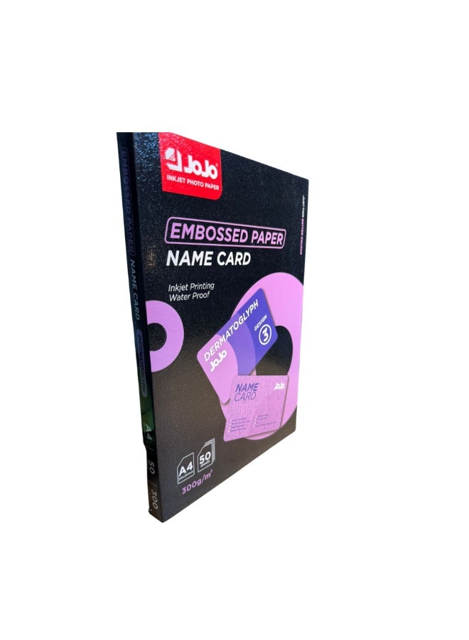 Jojo glossy paper No. 3, reinforced and durable, 300 gsm. Professional A4 size, high quality - Image 2